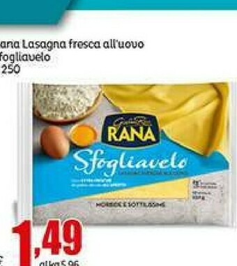 Elite Rana Pasta all'uovo offerta