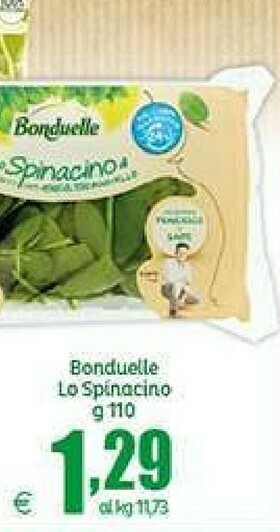 Elite Bonduelle Lo Spinacino offerta
