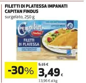 Ipercoop Findus Platessa offerta