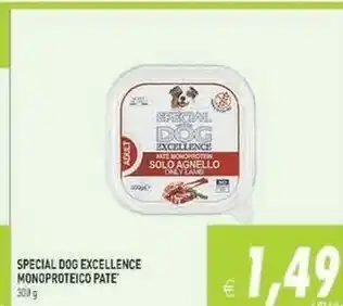 Gros Special Dog Excellence Monoproteico Pate offerta