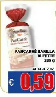 Vivo Supermercati Barilla Pancarrè offerta