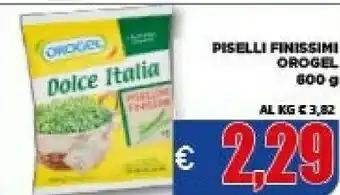 Vivo Supermercati Orogel Piselli offerta