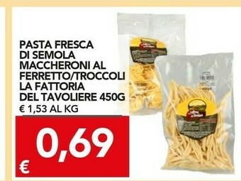 TuoDi La Fattoria Pasta fresca offerta