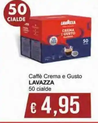 Italy Cash Lavazza Caffe Crema e Gusto 50 cialde offerta