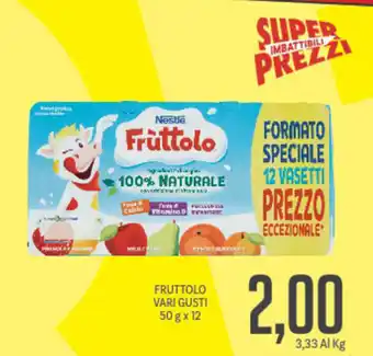 Supermercati Piccolo Frùttolo Vari Gusti 50g x 12 offerta