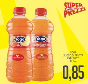 Supermercati Piccolo Yoga Succo di Frutta Vari Gusti 1 litro offerta