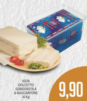 Supermercati Piccolo Igor Dolcetto Gorgonzola & Mascarpone offerta