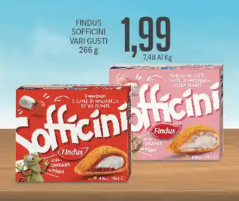 Supermercati Piccolo Findus Sofficini Vari Gusti 266g offerta