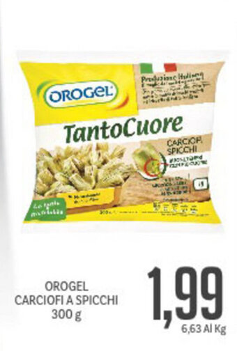 Supermercati Piccolo Orogel Carciofi A Spicchi 300g offerta