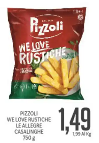 Supermercati Piccolo Pizzoli We Love Rustiche Le Allegre Casalinghe 750g offerta