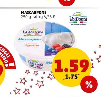 PENNY Mascarpone 250 g offerta
