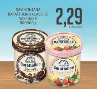 Supermercati Piccolo Sammontana Barattolino Classico Vari Gusti 500/410g offerta