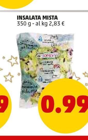 PENNY Insalata mista 350 g offerta