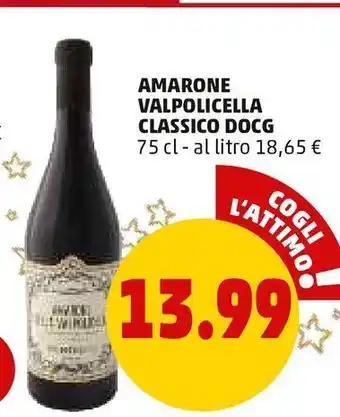 Amarone valpolicella classico  doc 75 cl