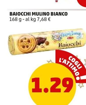 PENNY Baiocchi mulino bianco 168 g offerta
