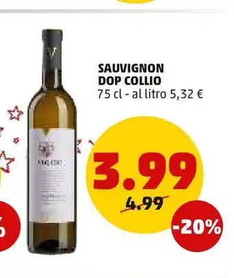 PENNY Sauvignon dop collio doc offerta