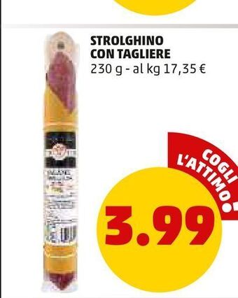 PENNY Strolghino con tagliere 230 g offerta
