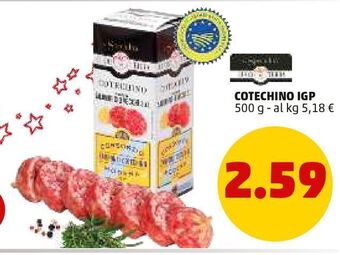 PENNY Cotechino igp 500 g offerta