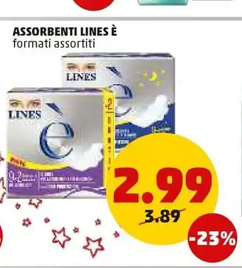 PENNY Assorbenti lines e offerta
