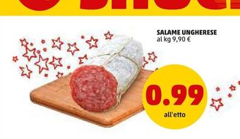 PENNY Salame ungherese offerta