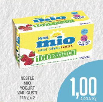 Supermercati Piccolo Nestle Mio Yogurt Vari Gusti 125g x 2 offerta