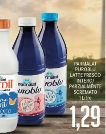Supermercati Piccolo Parmalat Puroblu Latte Fresco Intero/Parzialmente Scremato 1 litro offerta