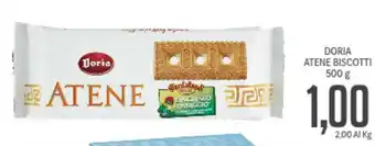 Supermercati Piccolo Doria Atene Biscotti 500g offerta