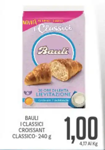 Supermercati Piccolo Bauli I Classici Croissant Classico 240g offerta