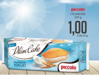 Supermercati Piccolo Piccolo I Plumcake 245g offerta
