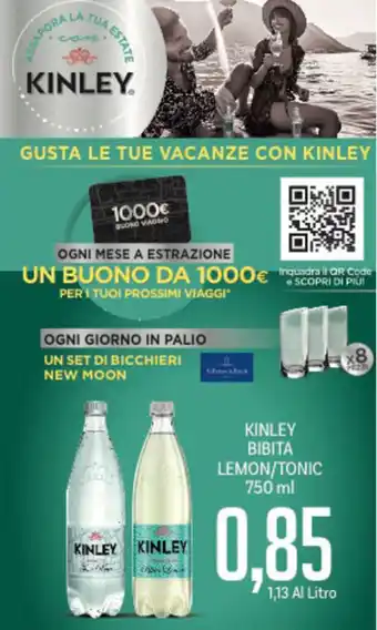 Kinley Bibita Lemon/Tonic 750ml