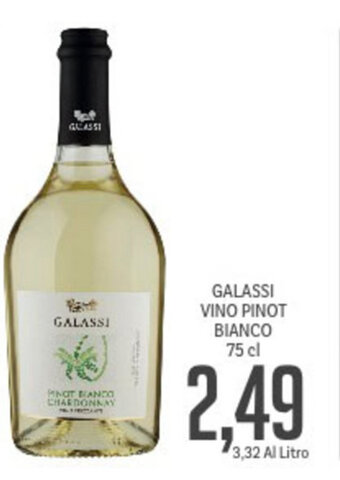 Galassi Vino Pinot Bianco 75cl