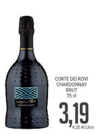 Supermercati Piccolo Corte dei Rovi Chardonnay Brut 75cl offerta