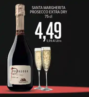 Supermercati Piccolo Santa Margherita Prosecco Extra Dry 75cl offerta