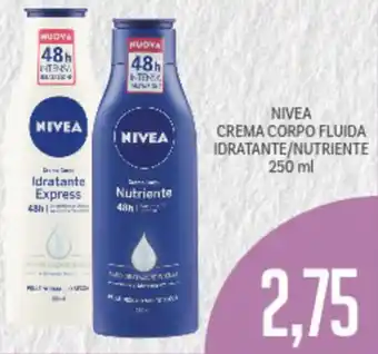 Supermercati Piccolo Nivea Crema Corpo Fluida Idratante/Nutriente 250ml offerta