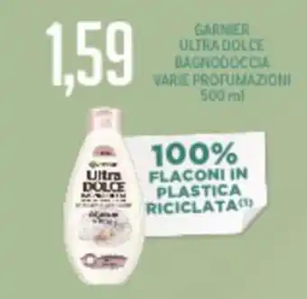 Supermercati Piccolo Garnier Ultra Dolce Bagnodoccia varie profumazioni 500ml offerta
