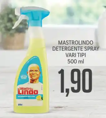 Supermercati Piccolo Mastrolindo Detergente Spray vari tipi 500ml offerta