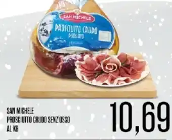 Supermercati Pasquale Prisco San Michele Prosciutto Crudo Senz'Osso al kg offerta