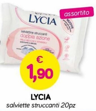 Lycia salviette struccanti 20pz