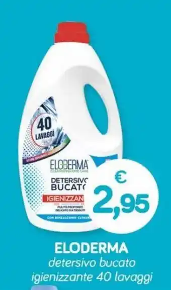Eloderma detersivo bucato igienizzante 40 lavaggi