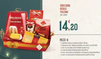 Confezione Regalo Vulcano 6 pezzi