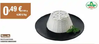 Poli Ricotta Nostrana Caseificio Abbasciano offerta