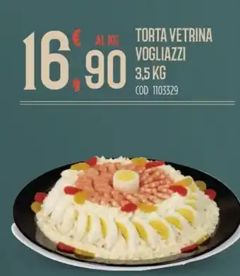 Torta Vetrina Vogliazzi 3,5 kg