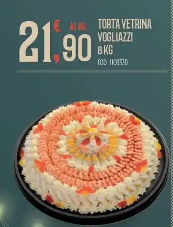Torta Vetrina Vogliazzi 8 kg
