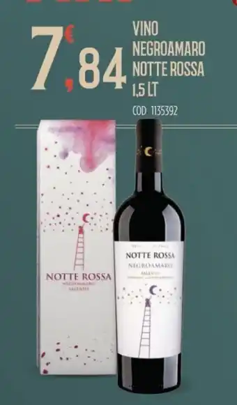 Elefante Cash & Carry Notte Rossa Vino Negroamaro 1,5 lt offerta