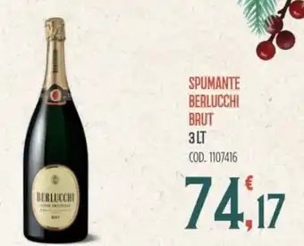Berlucchi Spumante Brut 3 lt