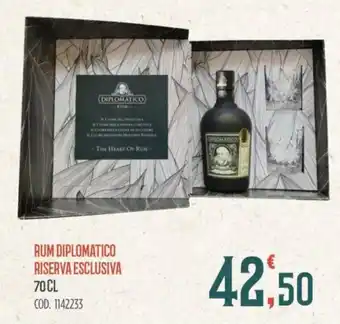 Rum Diplomatico Riserva Exclusiva 70 cl