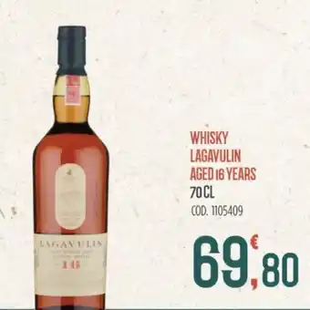 Elefante Cash & Carry Lagavulin Whisky Aged 16 years 70 cl offerta
