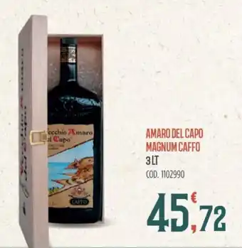 Amaro del Capo Magnum Caffo 3 lt