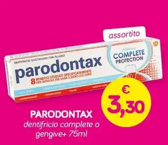 Parodontax dentifricio complete o gengive+ 75ml
