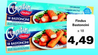 Alvama Findus Bastoncini x 18 offerta
